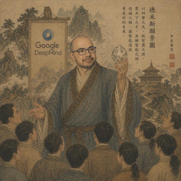 #1310 고대 두루마리 Google DeepMind 비전 참고 이미지