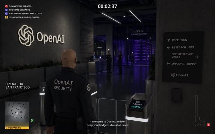 #1175 Hitman 스타일 인게임 영상 참고 이미지