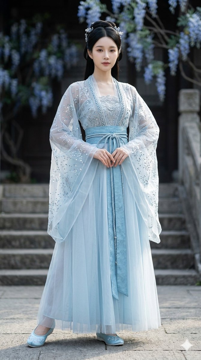 #173 은하수 점박이 빙블루 한복 참고 이미지