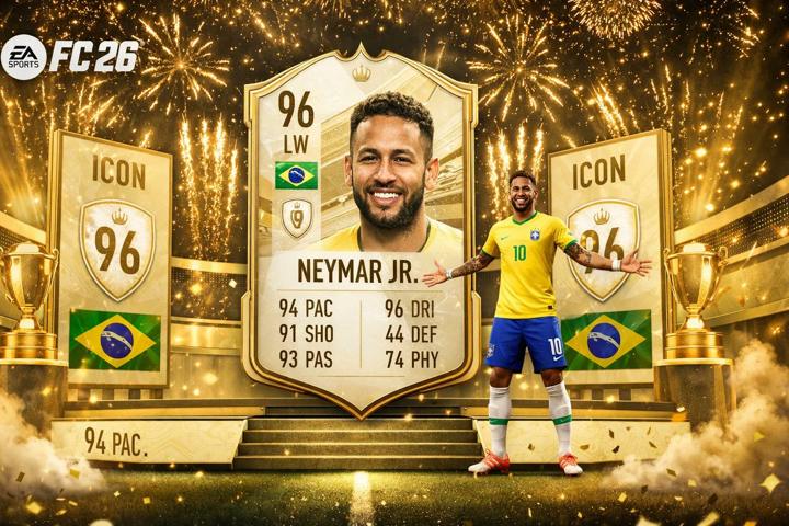 #1030 EA FC 26 네이마르 Icon 카드팩 참고 이미지