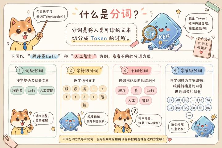 #1373 귀여운 중국어 토큰화 과학 인포그래픽 참고 이미지