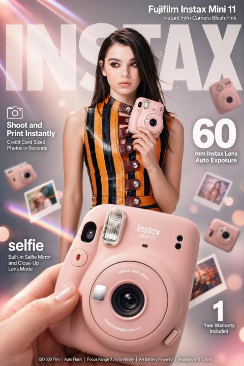 #1527 Fujifilm Instax Mini 11로 컬러풀한 삶을 포착하기 참고 이미지