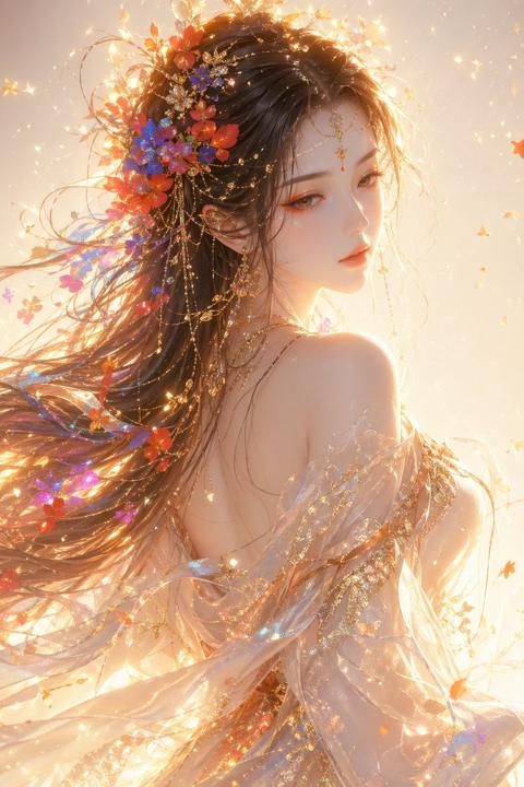 #1237 동양 판타지 여성 인물화 참고 이미지