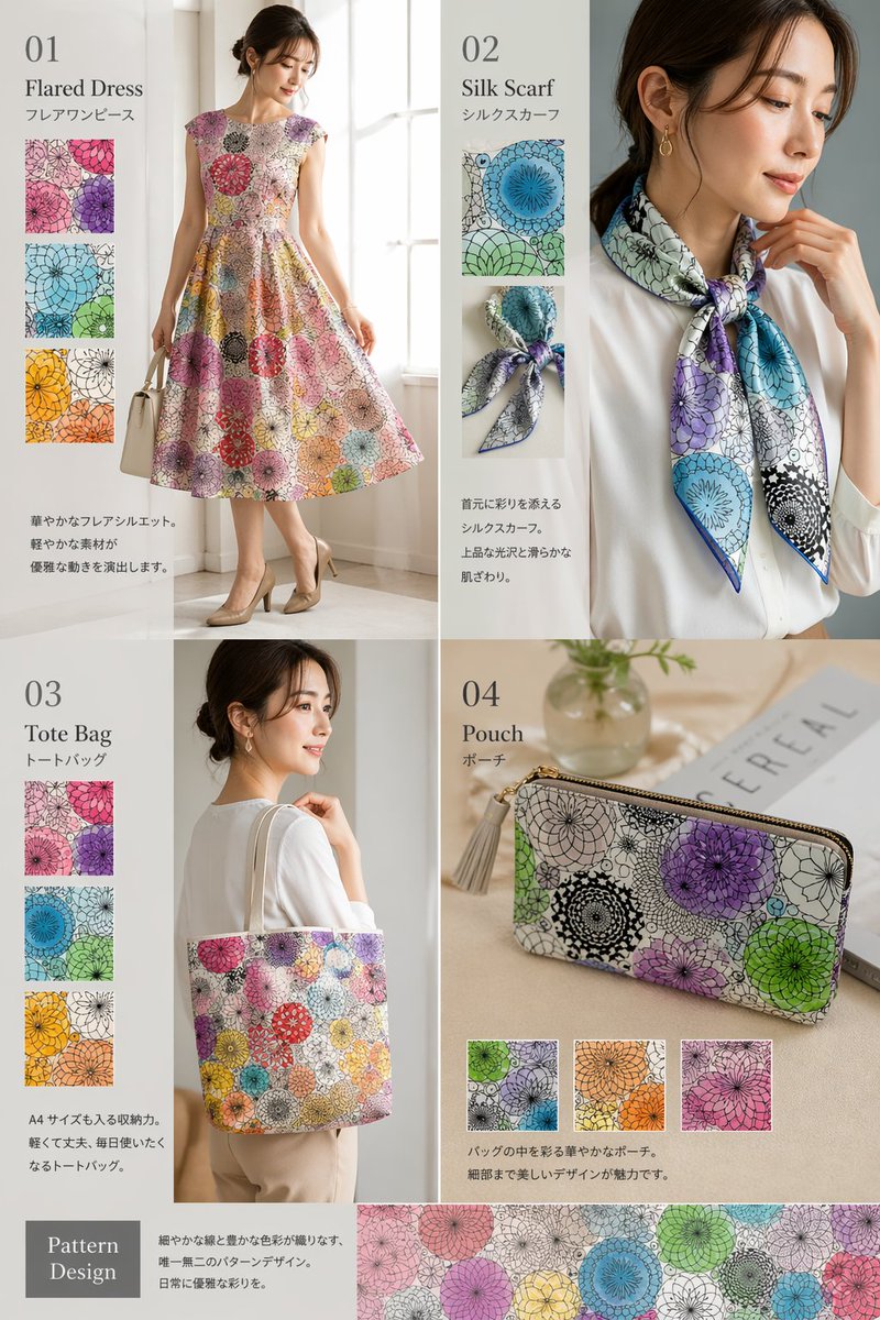 #138 패션 카탈로그 레이아웃 참고 이미지