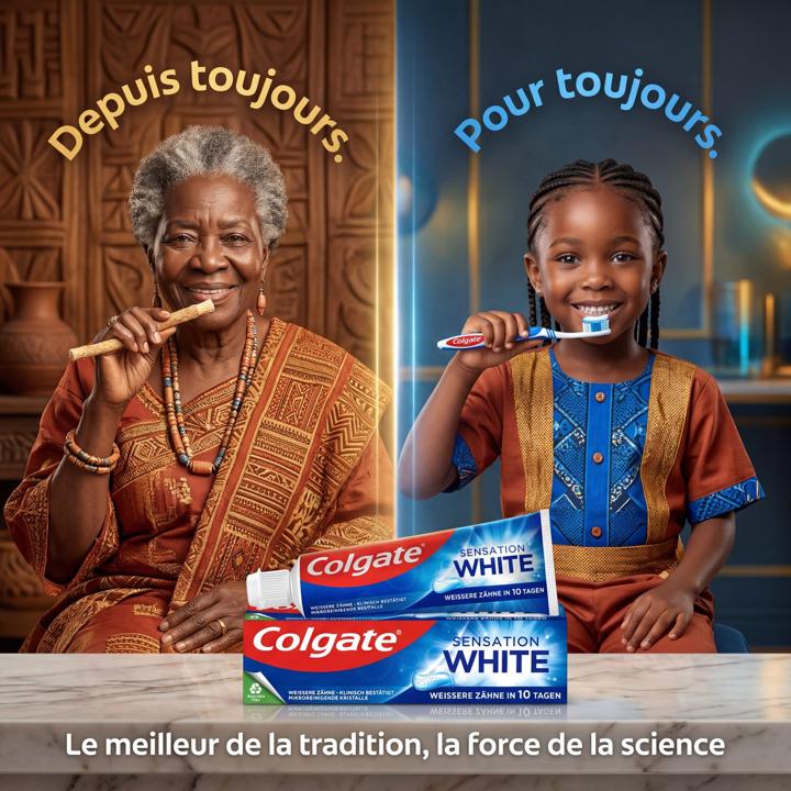 #1500 Colgate 전통과 과학 광고 참고 이미지