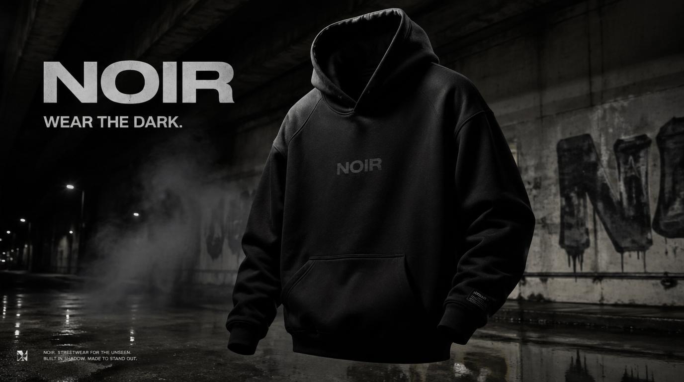 #344 NOIR 스트리트웨어 캠페인 참고 이미지